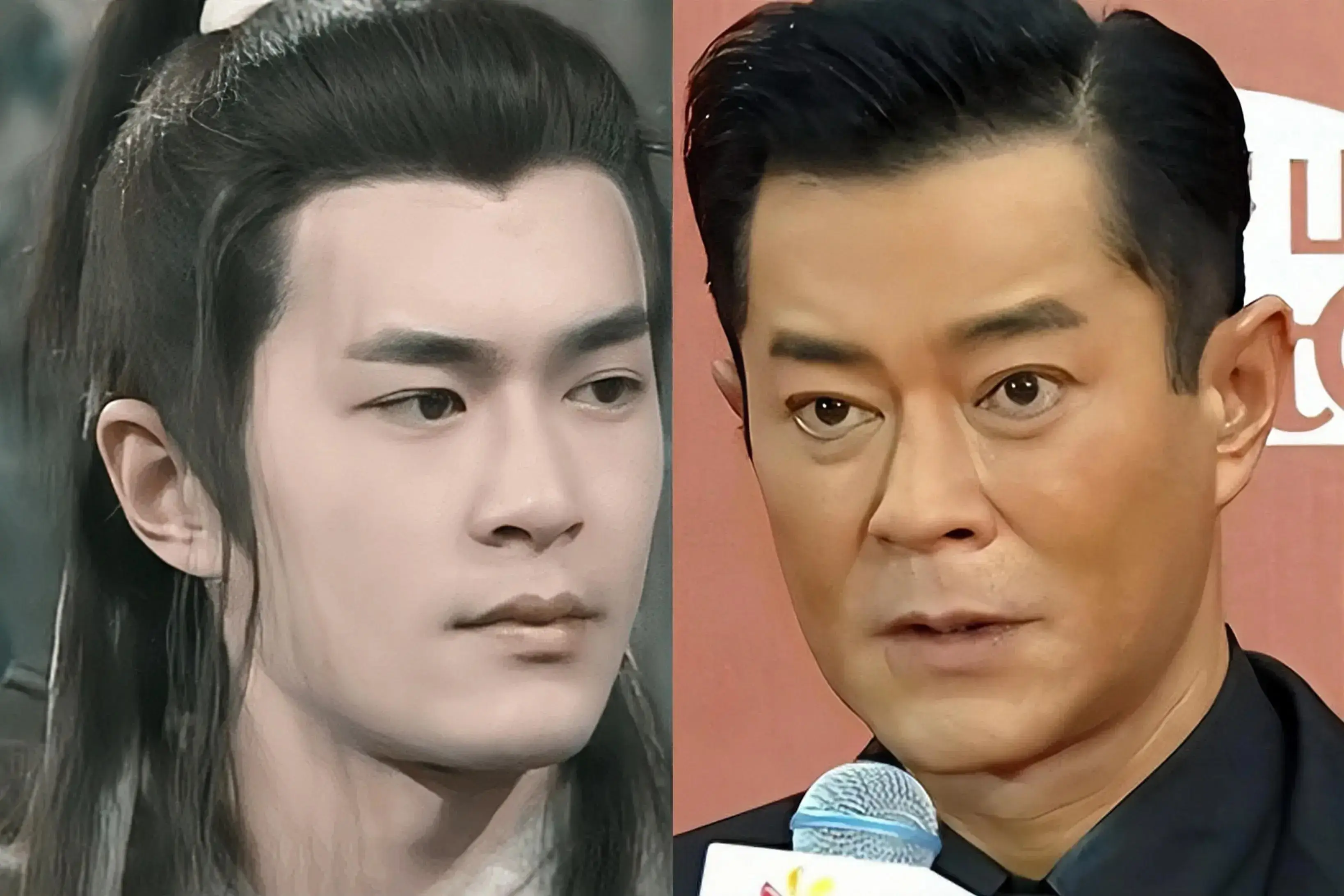 古天乐年轻和现在颜值对比_焦恩俊年轻和现在颜值对比_娱乐圈最丑男