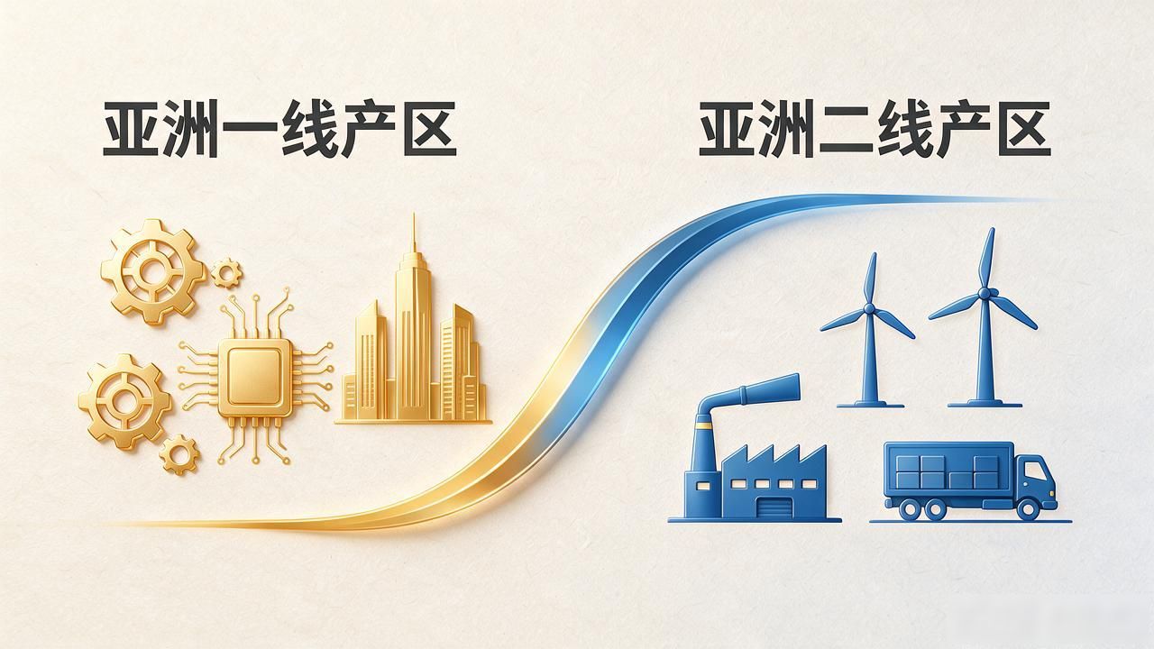 亚洲一线产区和二线产区的产业结构t9_亚洲一线产区与二线产区划分标准_经济发展水平与产业结构